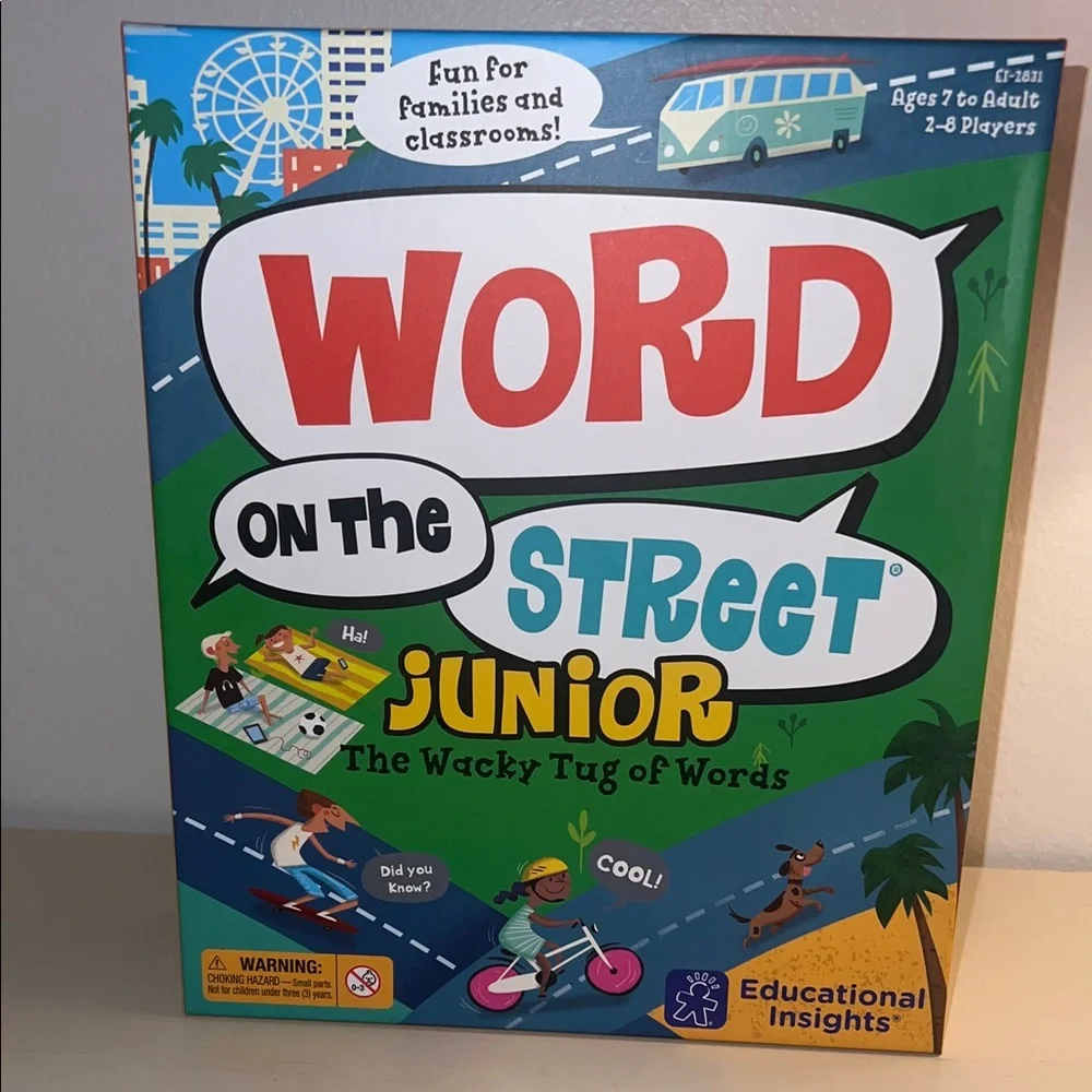 ✅ NWT Word on the Street Junior Game